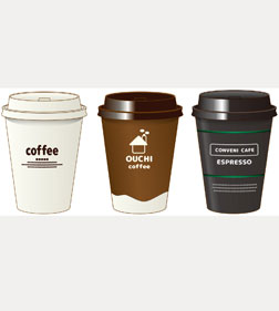 コンビニコーヒーの画像